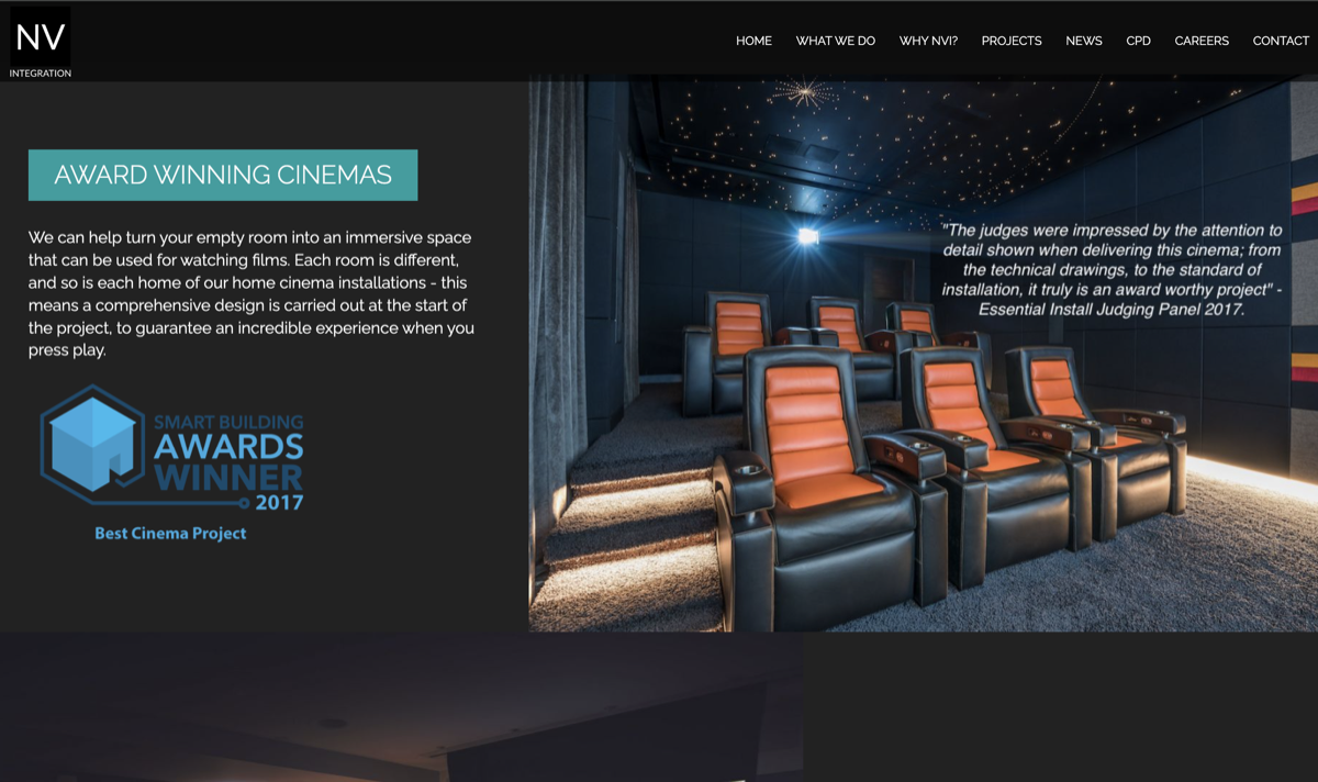 NV Integration - Home Cinema Profile 1